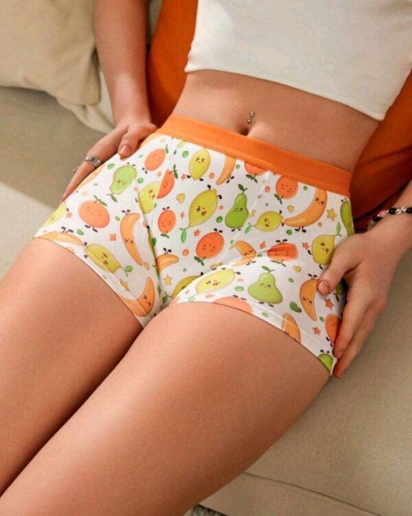 Eraneu 1pc Simple & Cute Women's Comfortable  Briefs