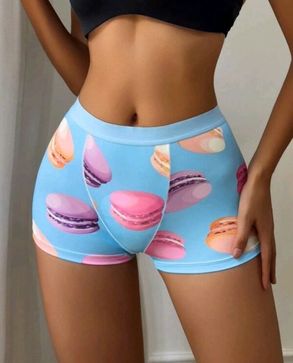 Eraneu 1pc Women Casual & Breathable Mid-Waist Briefs, Comfortable