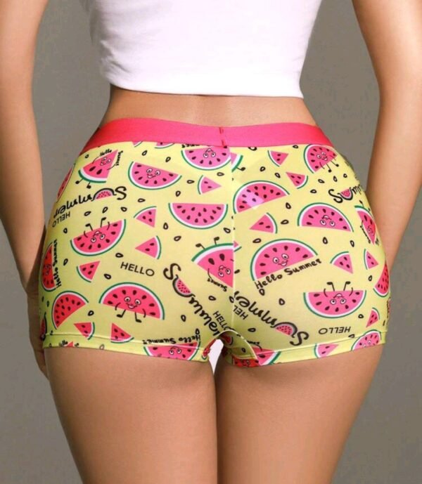 Eraneu Cute Sweet Girl's Low-Rise Panties, Simple Casual Women's Underwear (1pc) - Image 3
