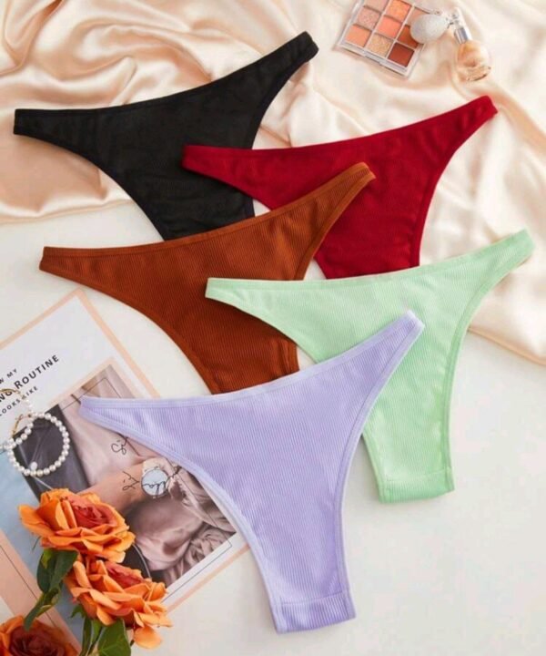 Eraneu 5pack Heart Ring Linked Panty - Image 2