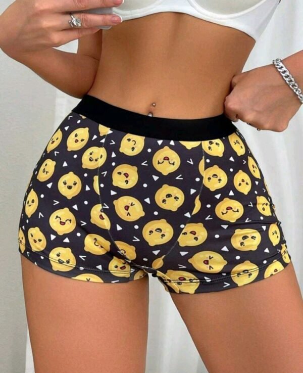 Eraneu 1pc Cute & Sweet Women Casual Plain Panty - Image 4