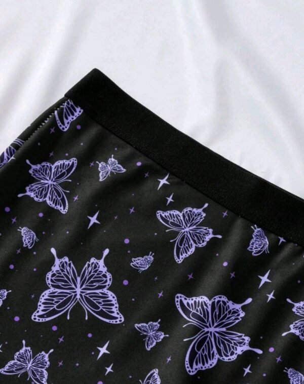 Eraneu Y2K Butterfly Contrast Color Comfy Women Boyshort Panties - Image 3
