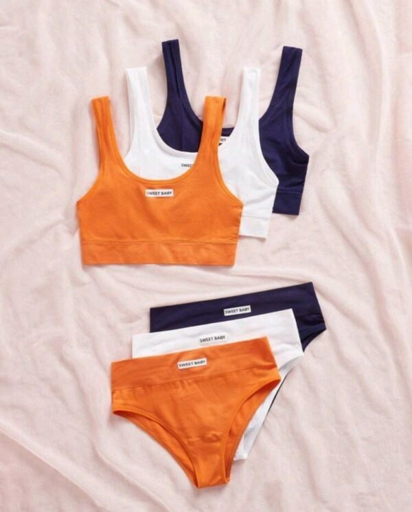 Eraneu 3Pcs/Set Seamless Underwear Sets - Image 4