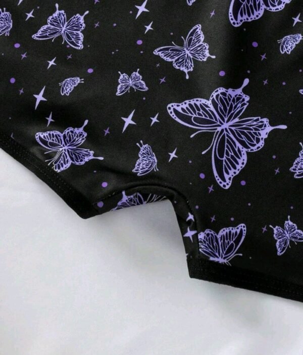 Eraneu Y2K Butterfly Contrast Color Comfy Women Boyshort Panties - Image 4