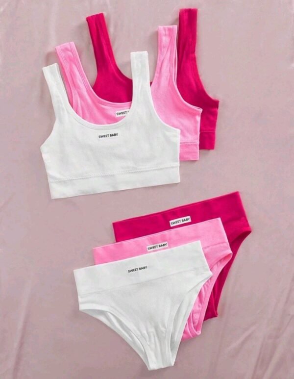 Eraneu 3pcs Seamless Lingerie Set - Image 5