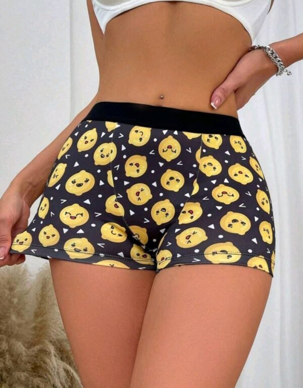 Eraneu 1pc Cute & Sweet Women Casual Plain Panty - Image 5