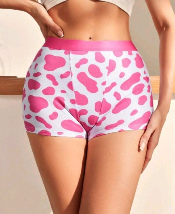 Eraneu Women's Cow Print Printed Hipster Panties - Image 5