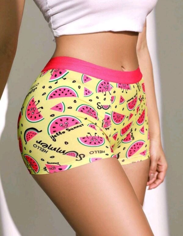 Eraneu Cute Sweet Girl's Low-Rise Panties, Simple Casual Women's Underwear (1pc) - Image 5