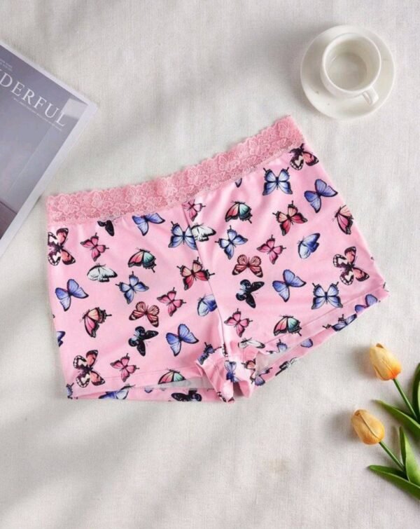 Eraneu Lace Patchwork Comfy Ladies' Briefs - Image 5