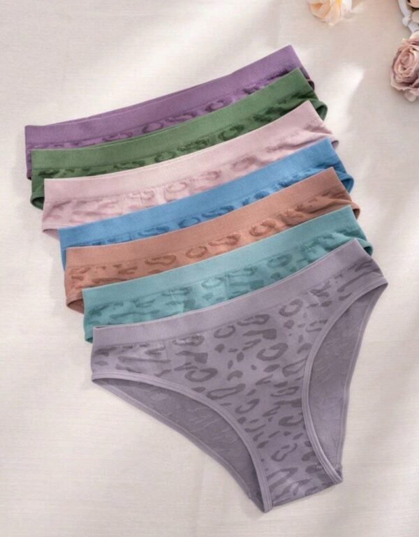 Eraneu 7pack Leopard Print Panty - Image 7